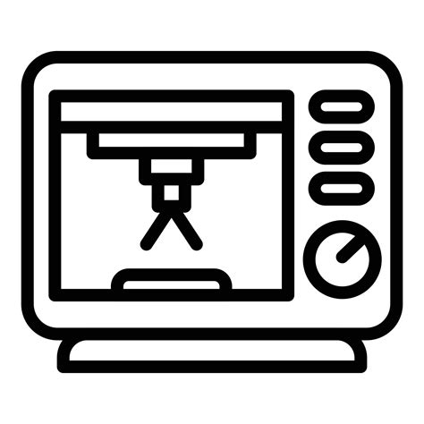 Anatomy bioprinting icon, outline style 15892199 Vector Art at Vecteezy