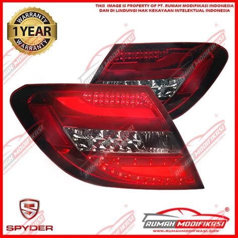 Jual STOP LAMP BENZ W204 C CLASS 2007 2011 SMOKE LED SEQUENTIAL