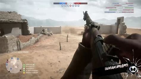 BEST IRONSIGHT SNIPER IN BATTLEFIELD 1 YouTube