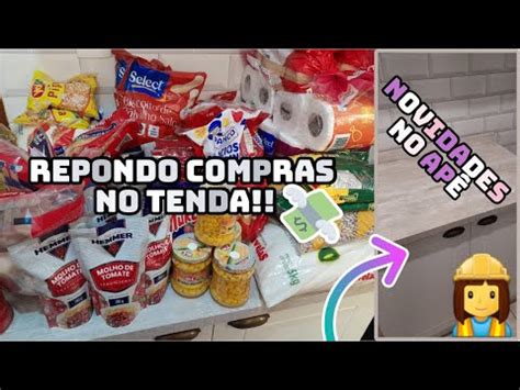 Reposição de compras do mês novidades no Apê YouTube