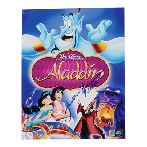 Jonathan Freeman Signed Aladdin 8x10 Photo Inscribed Jafar Oc