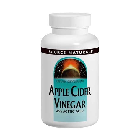 Source Naturals Apple Cider Vinegar 500 Mg 180 Tablets Iherb