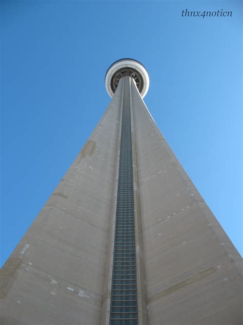 CN Tower looking up from the ground! Toronto, ON | Cn tower, Tower