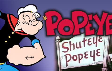 Popeye The Sailor Man Shuteye Popeye 1952 NTD