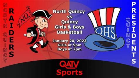 North Quincy vs Quincy Girls & Boys Basketball (January 20, 2023)