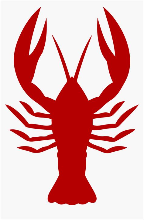 Crayfish Vector Graphics Lobster Seafood Boil Louisiana - Crawfish Clipart Black And White, HD ...