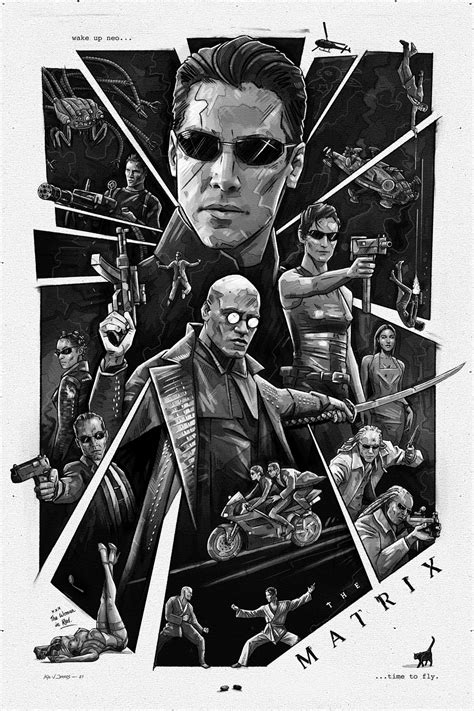 kylejamesfilm: I sketched this poster because The Matrix RULES. Excited ...