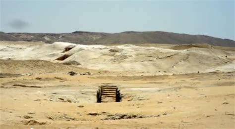 On The Giza Plateau Unexplained Ancient Staircases Have Been