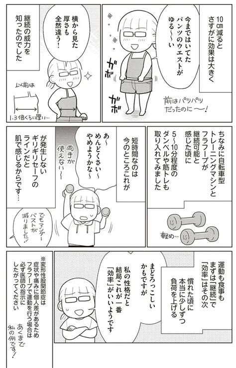 頑張らないから続く！？ダイエットの概念が変わる『痩せるより大切なことに気づいたら、人生で一番楽に17kgのダイエットに成功しました』（画像68