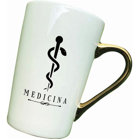 Caneca Medicina M Dico Profiss O Porcelana Luxo Nome Elo