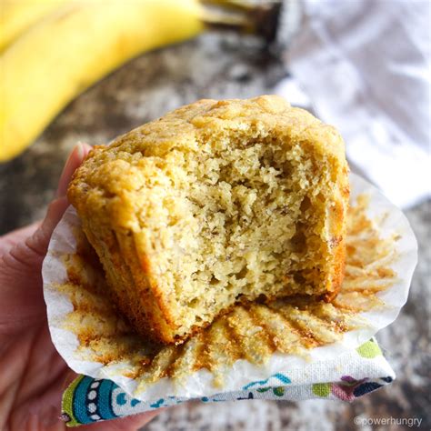 3 Ingredient Chickpea Flour Banana Muffins V Gf Powerhungry®