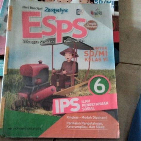 Jual Esps IPS Ilmu Pengetahuan Sosial Kelas 6 Shopee Indonesia