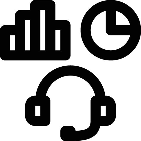 CRM Report, CRM, Report Outline Icon 62052318 Vector Art at Vecteezy