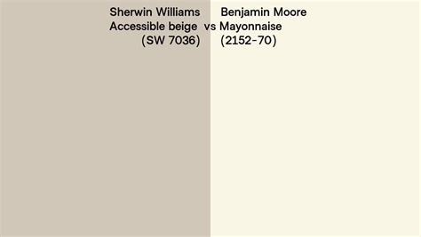 Sherwin Williams Accessible Beige Sw 7036 Vs Benjamin Moore