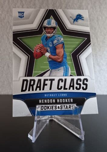 Rookies Stars Hendon Hooker Draft Class Rookie Card Dc Detroit