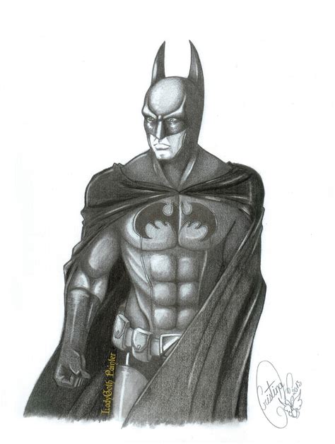 LadyGoth Painter: Batman a Lapiz - dibujo versionado