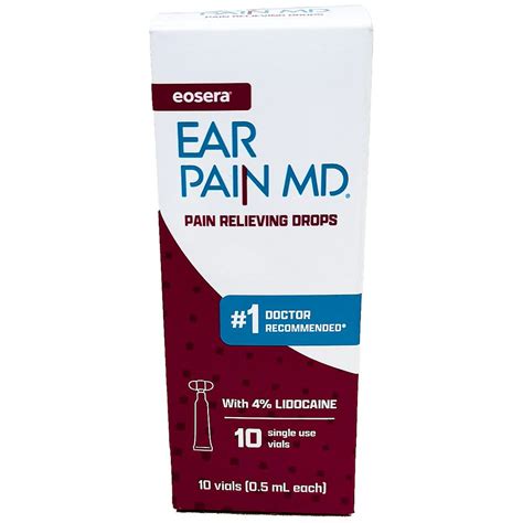 Ear Pain MD Ear Pain Relieving Drops Single Use | Walgreens