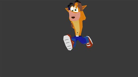 Crash Bandicoot 3d Model Mark 2 By Sirbudman On Deviantart