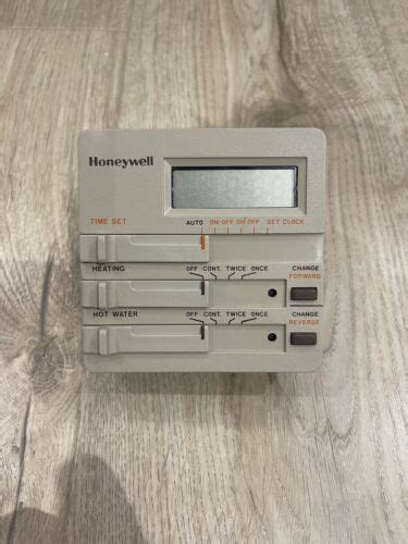 Honeywell St699 Original Grey Brown Front Dual Channel Programmer