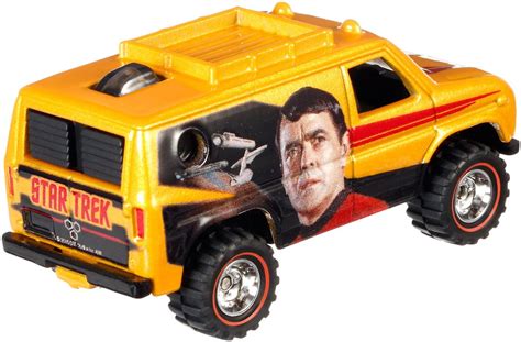 The Trek Collective Hot Wheels Tiny Spock And Other New Star Trek Cars