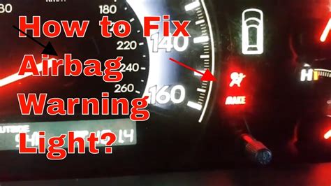 The Surprising Trick To Fix Your Airbag Warning Light Youtube