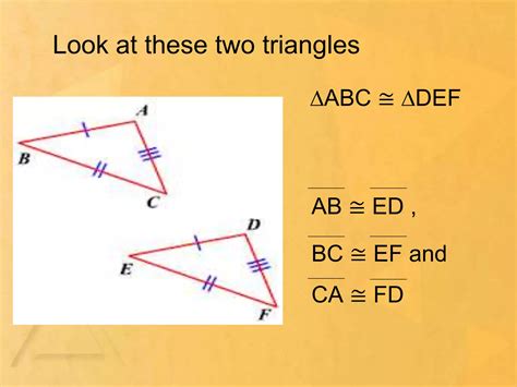 Congruent Triangles | PPT