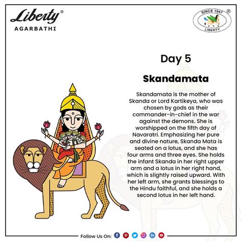 Skandamata Day 5 Of Navratri Navratri Devi Images Happy Navratri