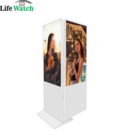 Inch Free Stand Double Sided Lcd Digital Signage Player China Lcd