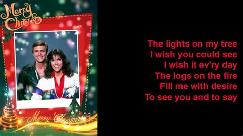 Merry Christmas Darling Remix By Carpenters Lyrics YouTube