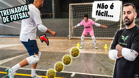 O MELHOR TREINO DE GOLEIRO DE FUTSAL PARA JOGAR A INTERCLASSE YouTube