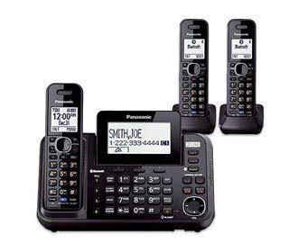 Buy Panasonic KX TG9541B DECT 6 0 Plus Technology Link To Cell 2 Line