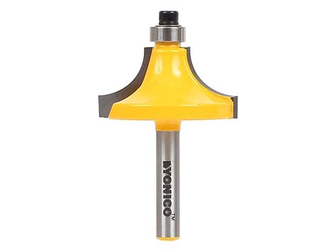 Yonico Q Round Over Bead Edge Forming Router Bit Radius