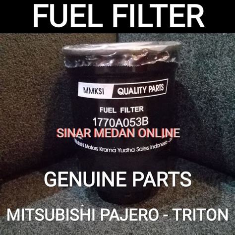 Jual Saringan Bahan Bakar Mitsubishi Pajero Fuel Filter Triton