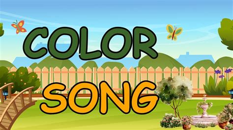 Colors Song Colors Nursery Rhyme children s song Apple is red 空は