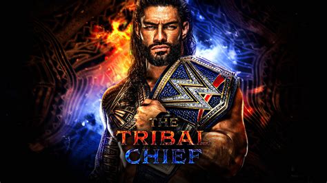 Download Roman Reigns Tribal Chief Wallpaper | Wallpapers.com