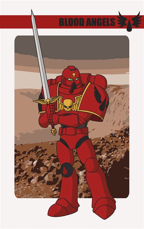 Blood Angels Space Marine By Reaprycon On Deviantart