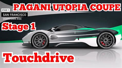 Asphalt Touchdrive Pagani Utopia Coupe Special Event Stage