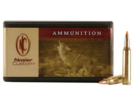 Nosler Custom Ammo 222 Remington Mag 50 Grain Ballistic MPN 06088