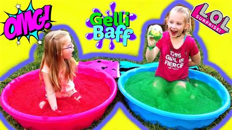 Gelli Baff Surprise Toy Challenge Lol Surprise Dolls Confetti Pop