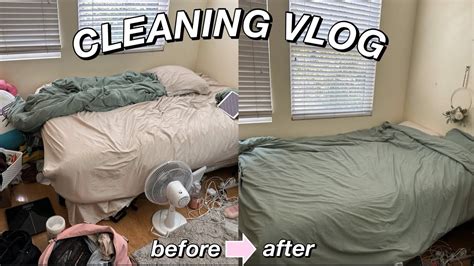 Deep Cleaning My Messy Room Cleaning Motivation Youtube