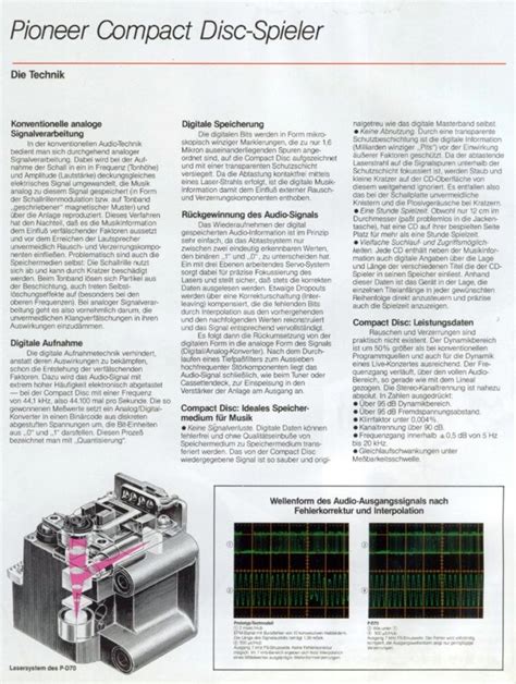 Pioneer P-D 70 | Hifi-Wiki