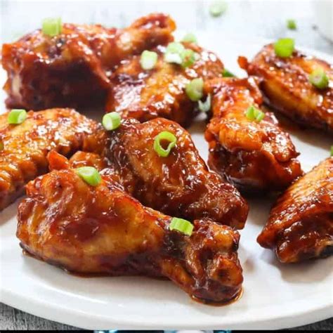 Sticky Asian Wings Recipe With Honey Thrifty Jinxy