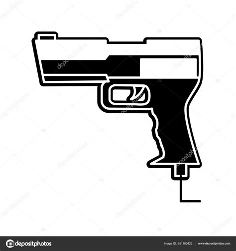 Toy Gun Design Stock Vector By ©stockgiu 251100422