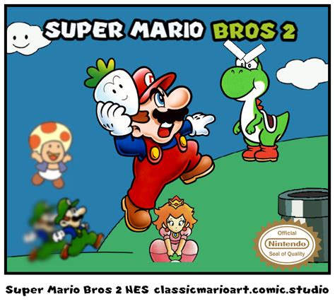 Super Mario Bros 2 Nes Comic Studio