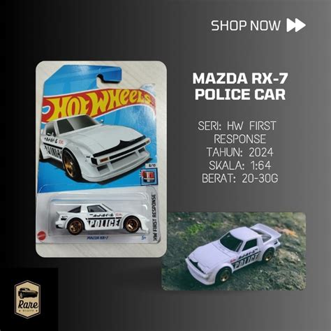 Jual Hot Wheels Mazda RX 7 1st Gen Shopee Indonesia