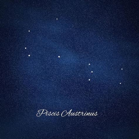 Premium Photo Piscis Austrinus Constellation Cluster Of Stars