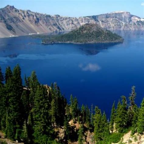 Crater lake - stunningly blue! Crater Lake, Islands, Scenic, Around The ...