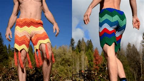 Crochet Shorts For Men Are Now A Thing You Need To See The Photos