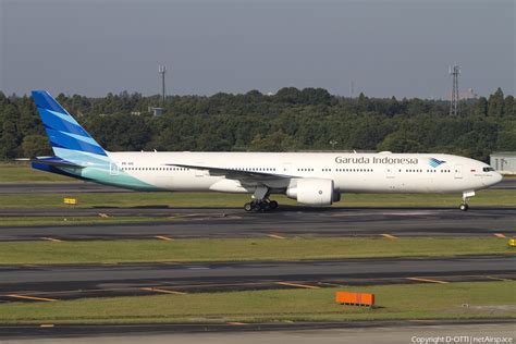 Garuda Indonesia Boeing U Er Pk Gic Photo Netairspace