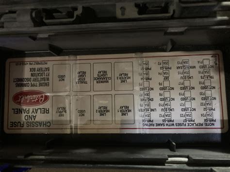 P53 6123 Peterbilt 386 Fuse Box For Sale